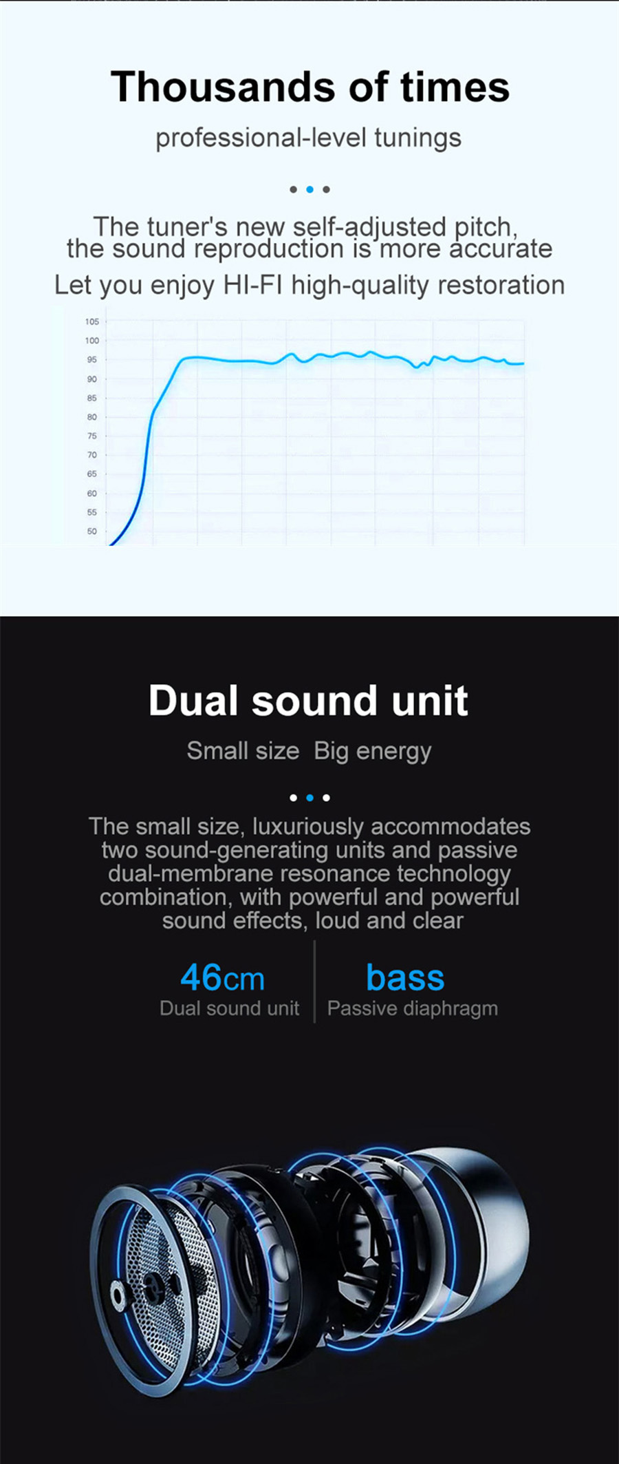 portable speaker, wireless audio subwoofer plug in card u disk 3d surround outdoor portable speaker details 2